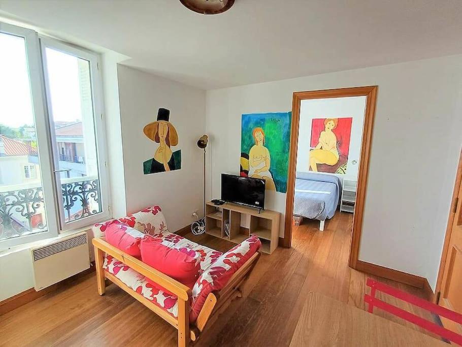 Bonito Estudio Reformado 1 Dormitorio 3 Personas アンダイエ エクステリア 写真